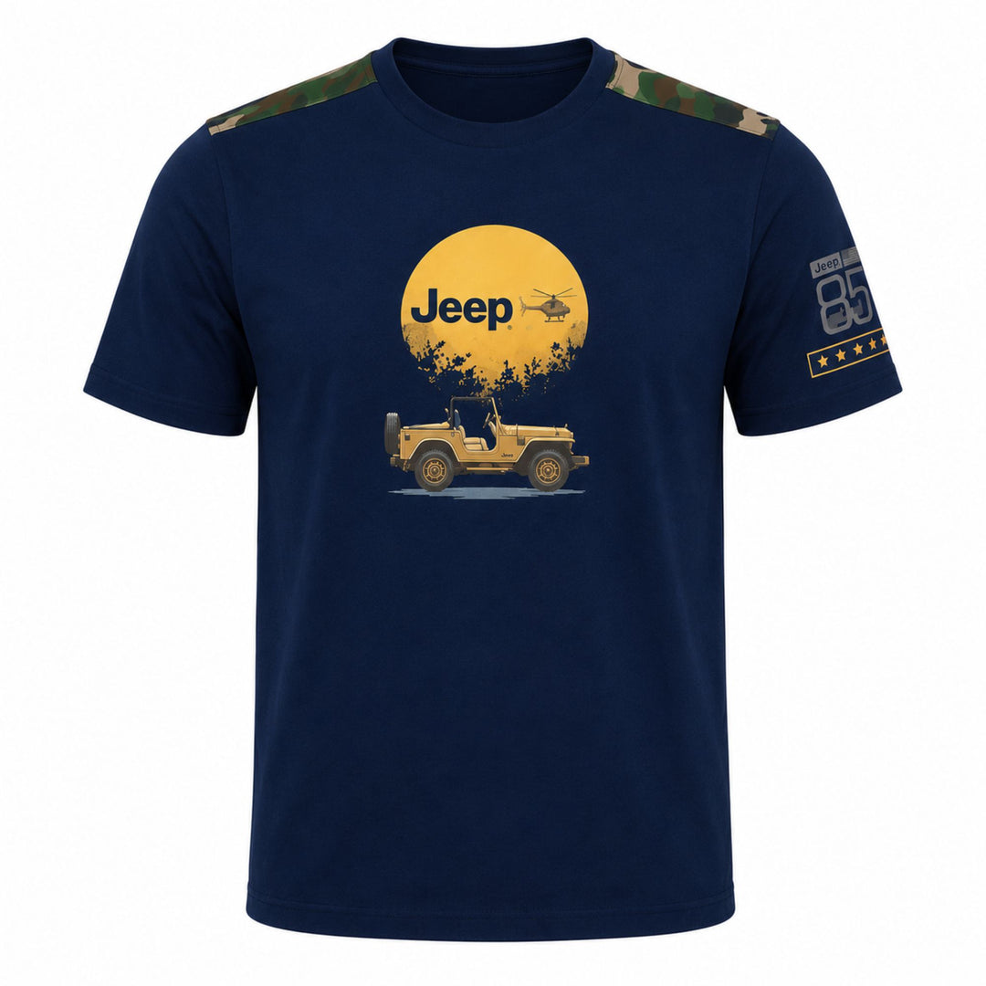 Jeep 85th Anniversary Graphic T-Shirt – Navy Blue