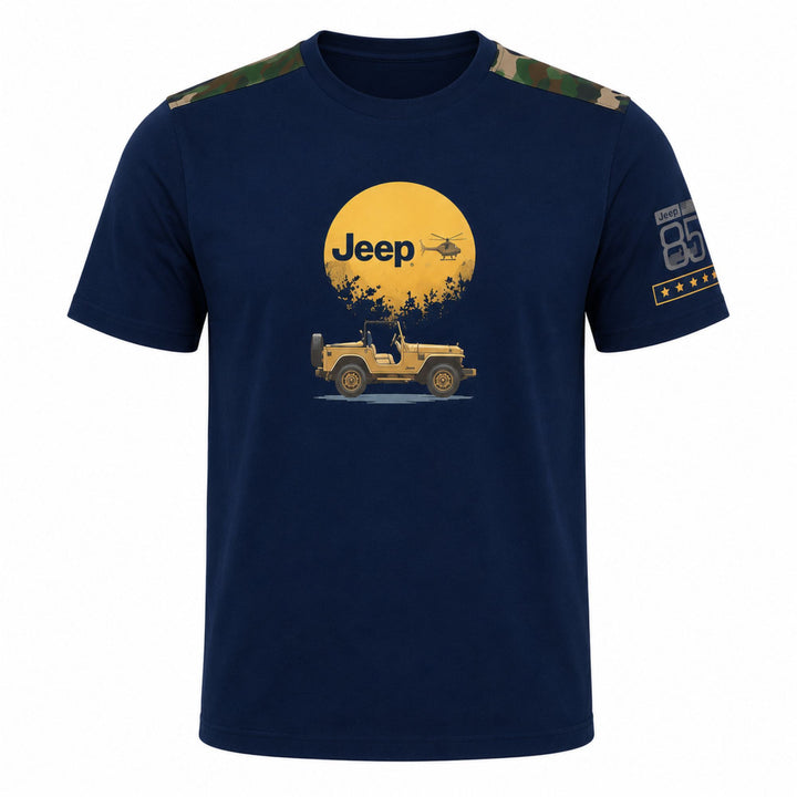 Jeep 85th Anniversary Graphic T-Shirt – Navy Blue