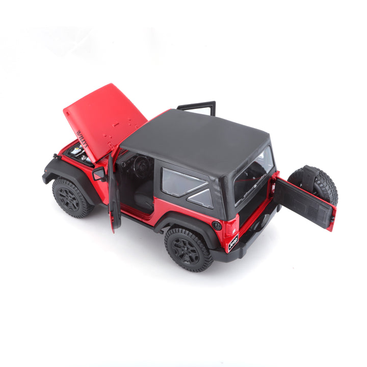 1/18  - 2014 Jeep Wrangler (Collectible Models 14+) Red