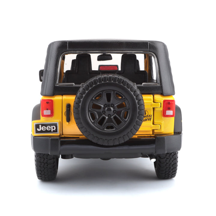 1/18  - 2014 Jeep Wrangler (Collectible Models 14+) Yellow