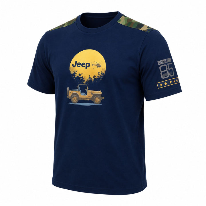 Jeep 85th Anniversary Graphic T-Shirt – Navy Blue