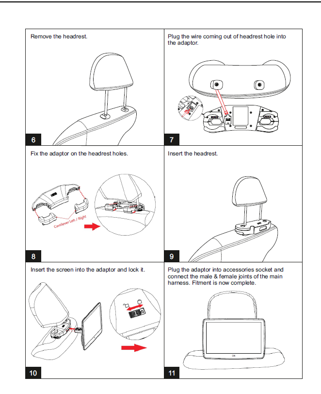 Rear Seat Entertainment System (RSE)