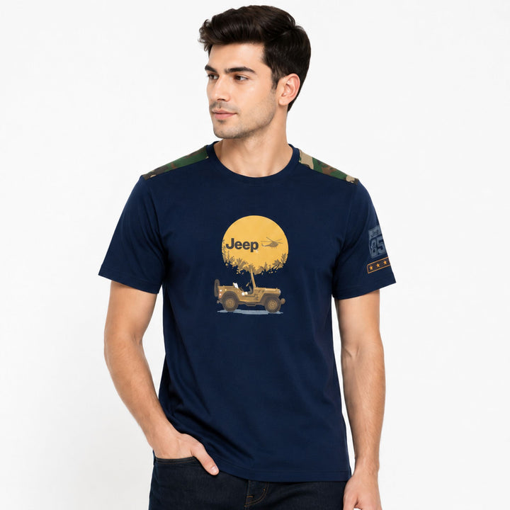 Jeep 85th Anniversary Graphic T-Shirt – Navy Blue