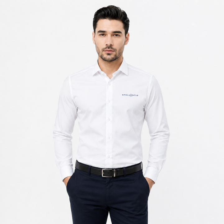 Stellantis White Full Sleeve Shirt