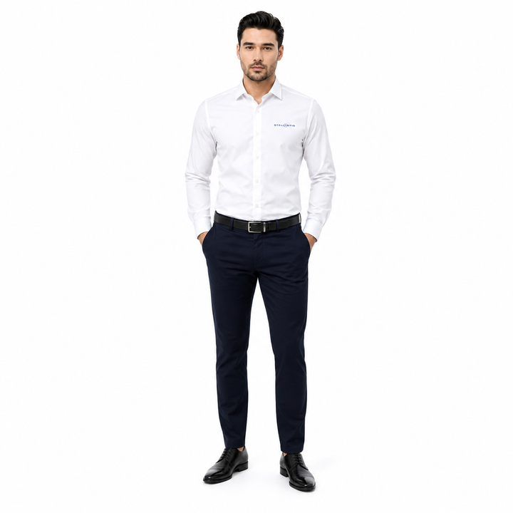 Stellantis White Full Sleeve Shirt
