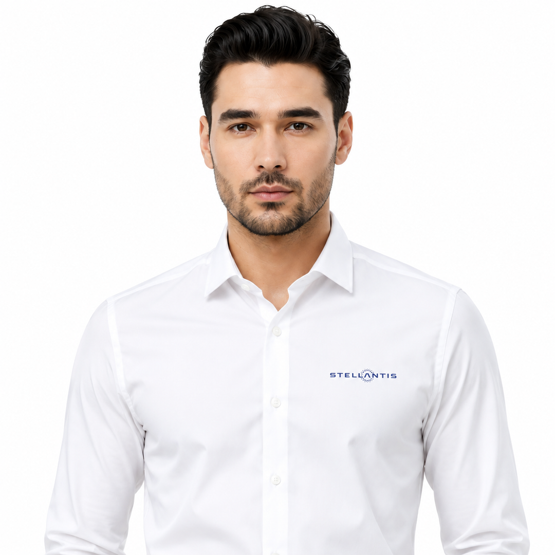 Stellantis White Full Sleeve Shirt