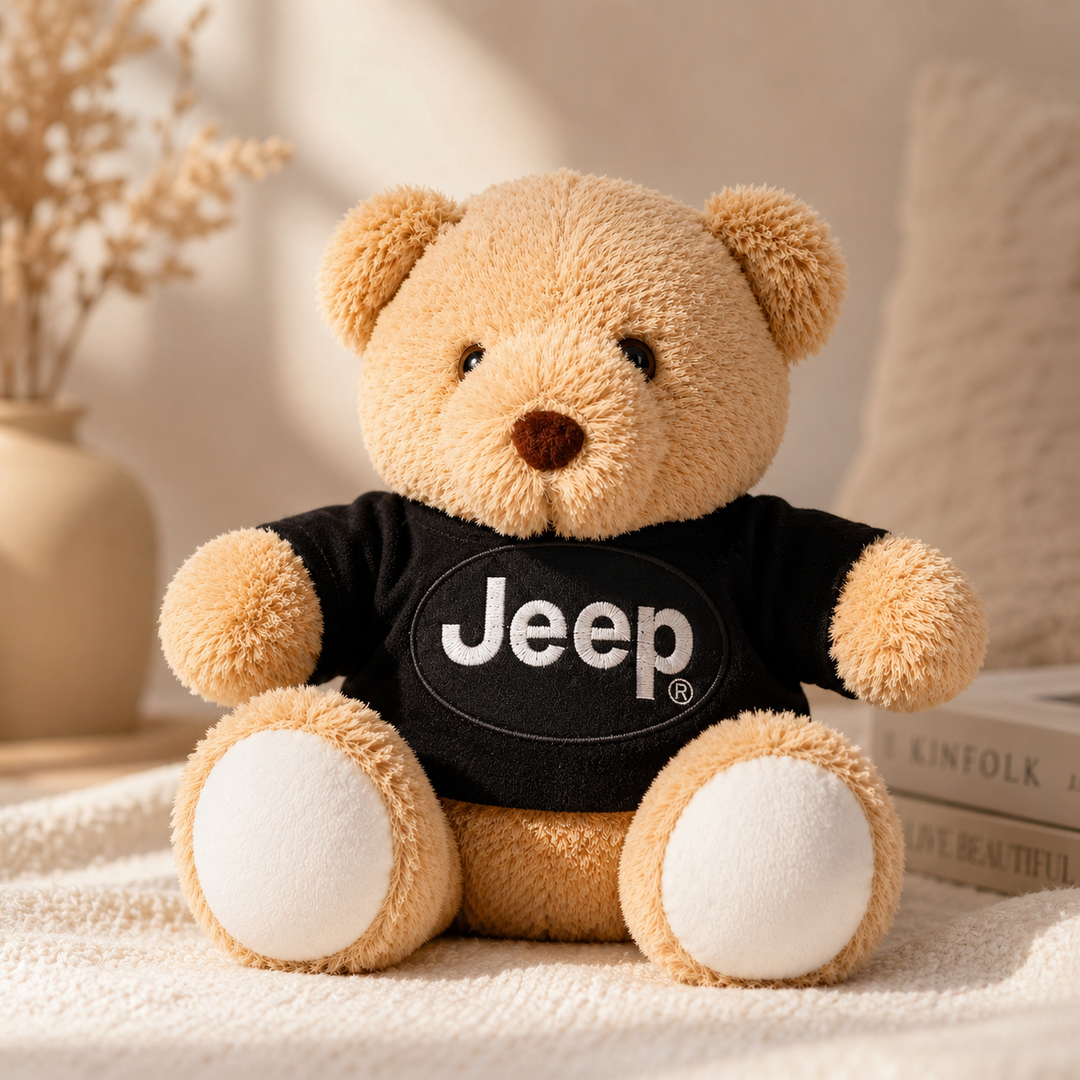Jeep "I Love Jeep" Plush Teddy Bear