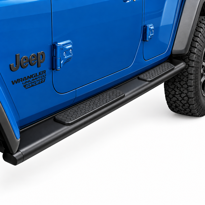Tubular Side Steps for Jeep Wrangler JL 4-Door