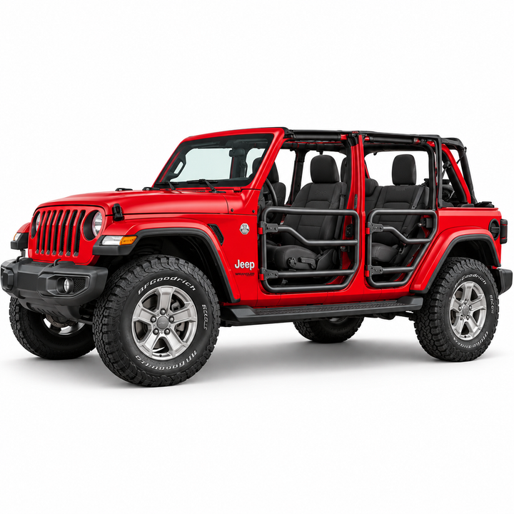 Jeep Wrangler Tube Doors | Half Door Kit – Both Sides