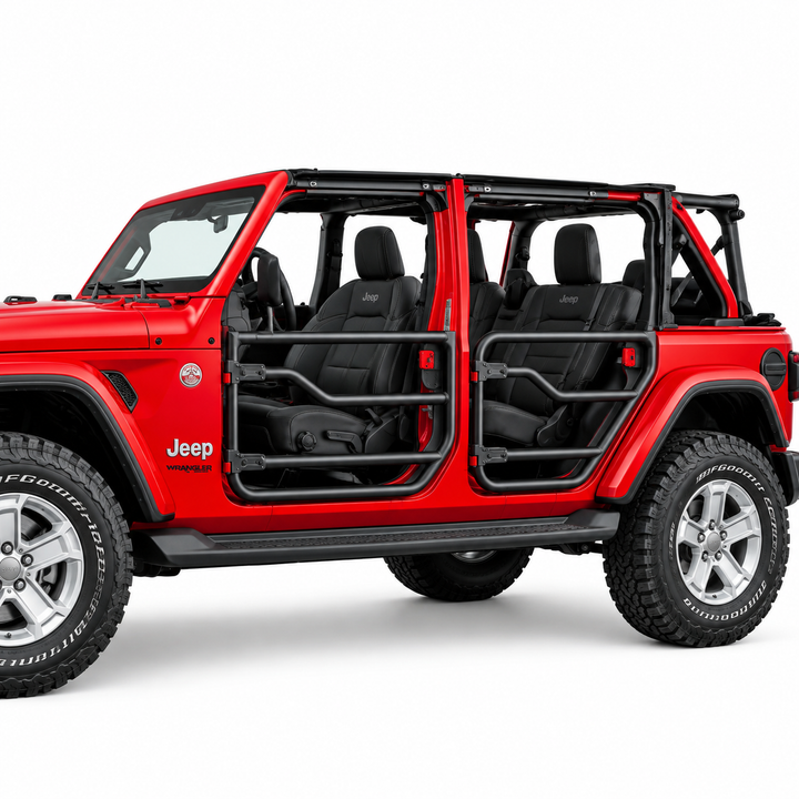 Jeep Wrangler Tube Doors | Half Door Kit – Both Sides
