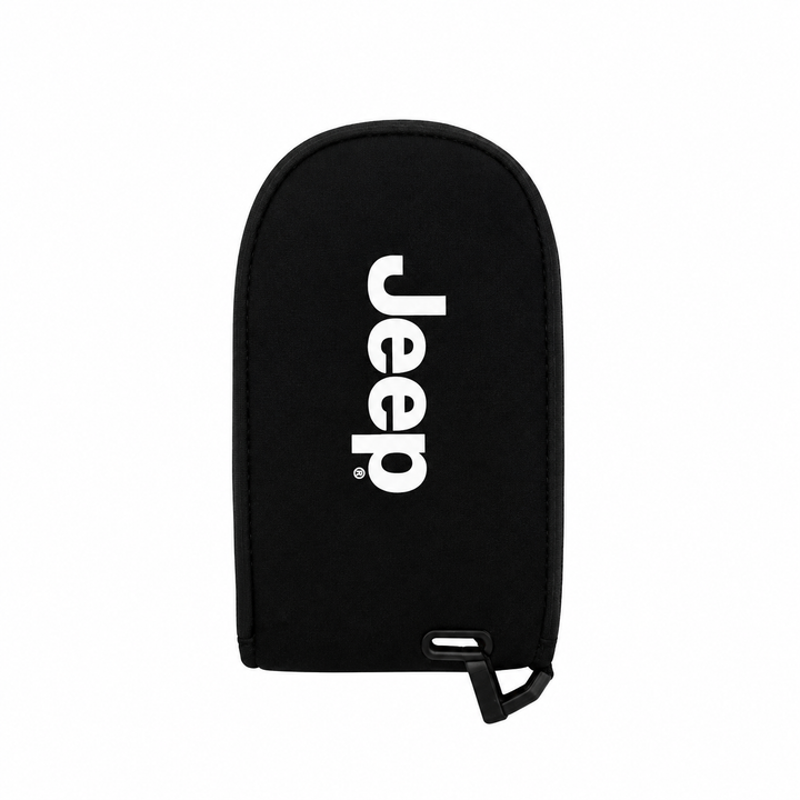 Jeep Key Fob Cover – Black Silicone Car Key Case