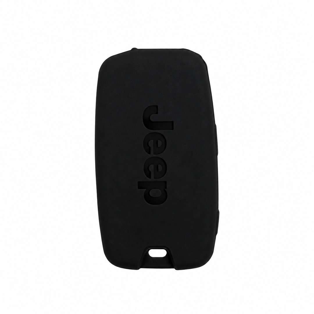 Jeep Black Key Fob Cover – Protective Silicone Car Key Case