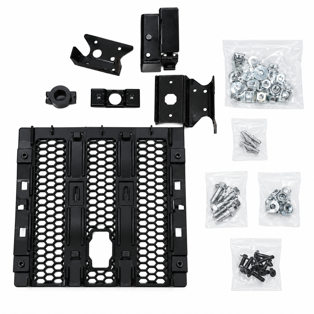 Jeep Wrangler Hood Lock Kit – Bonnet Lock with Mounting Brackets & Installation Hardware