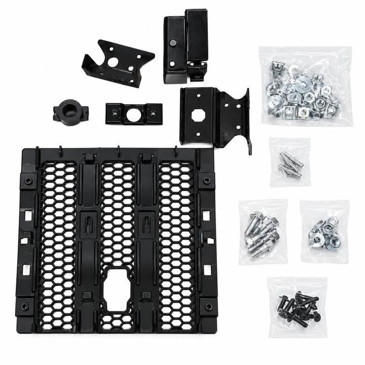 Jeep Wrangler Hood Lock Kit – Bonnet Lock with Mounting Brackets & Installation Hardware
