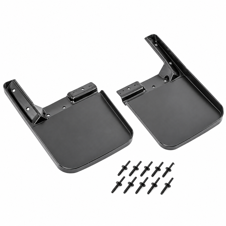 Jeep Wrangler Sahara & Sport Front Splash Guards – Black