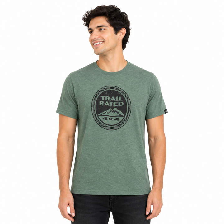 Jeep Trail Rated 4x4 Men's Graphic T-Shirt