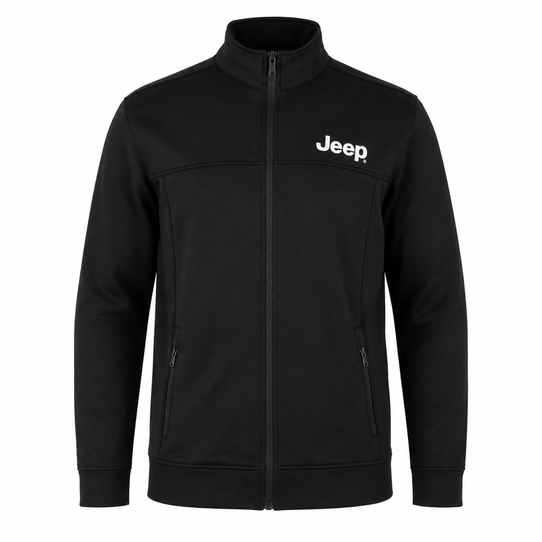 Jeep Bonded Fleece Jacket – Black