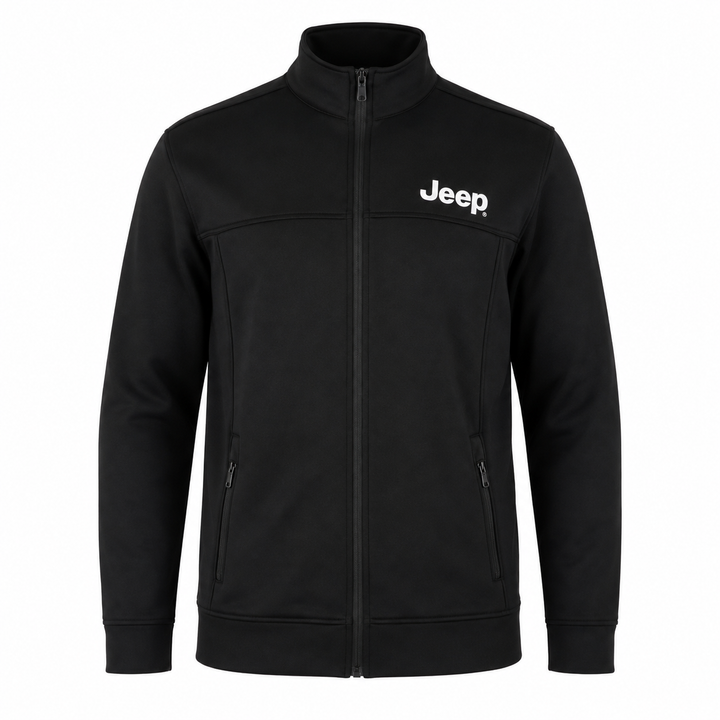 Jeep Bonded Fleece Jacket – Black