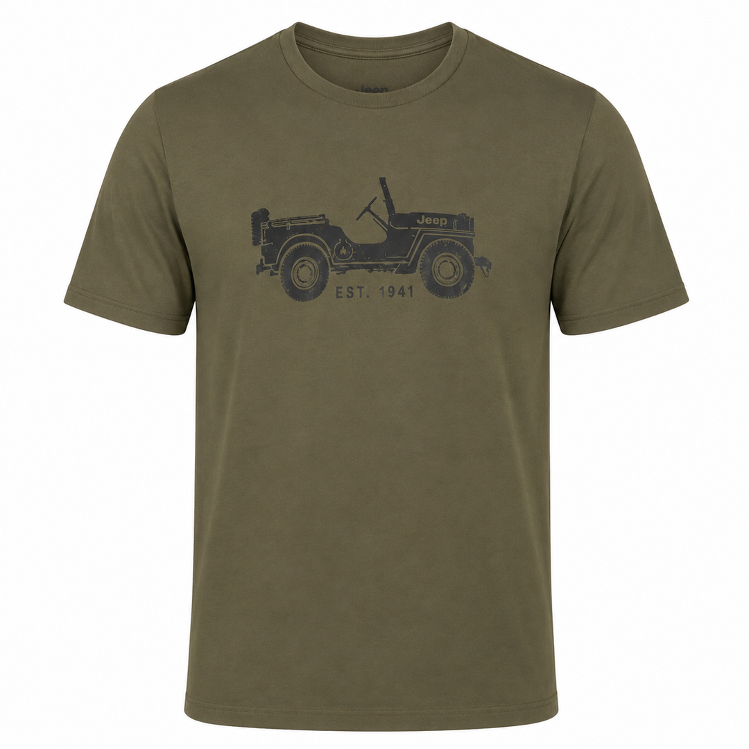 Iconic Print T-Shirt -Willys Since 1941