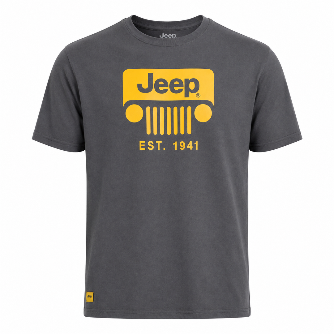 Iconic Print T-Shirt - Grey