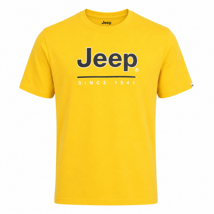 Iconic Print T-Shirt - Yellow