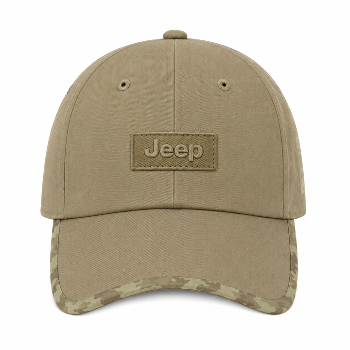 Jeep 85th Anniversary Khaki Cap | Adjustable Fit
