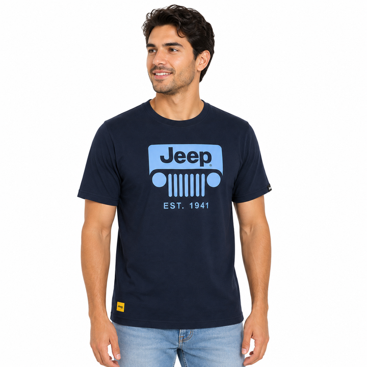 Jeep Iconic Print T-Shirt -Seven Slot