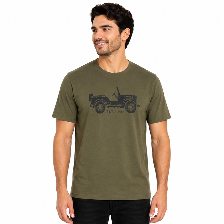 Iconic Print T-Shirt -Willys Since 1941