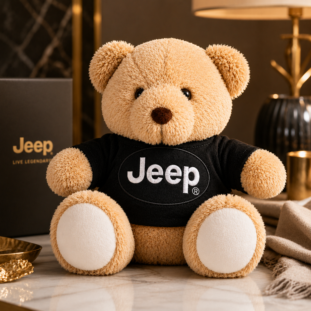 Jeep "I Love Jeep" Plush Teddy Bear