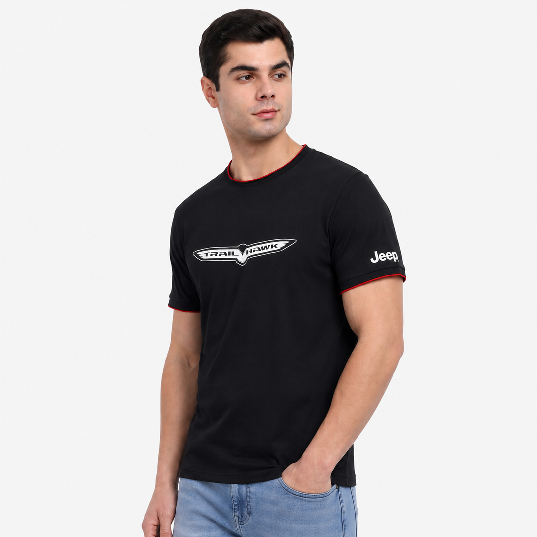 Jeep TrailHawk Men's Premium Round Neck T-Shirt