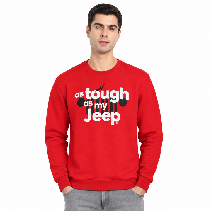 Jeep Men’s Classic Red Sweatshirt