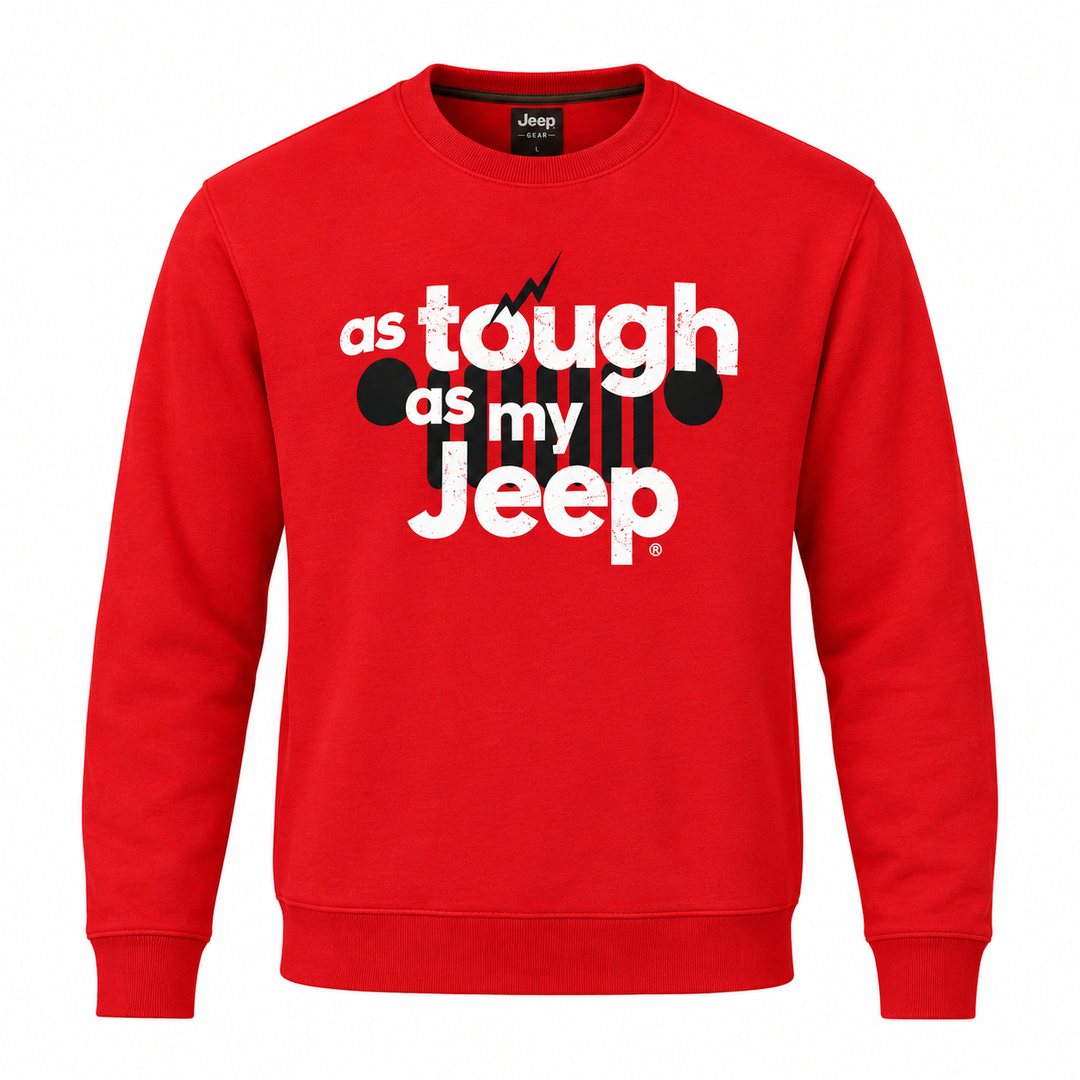 Jeep Men’s Classic Red Sweatshirt