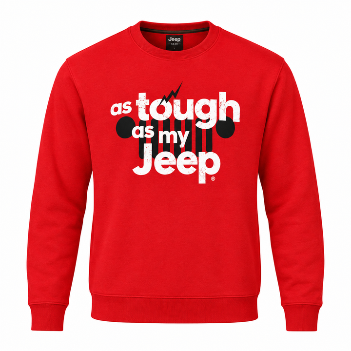 Jeep Men’s Classic Red Sweatshirt