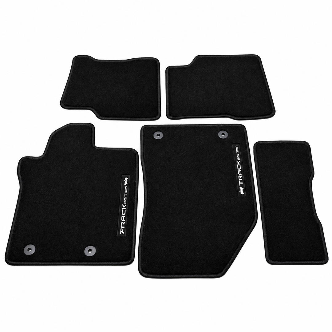 Jeep Track Edition Black Car Floor Mats – Premium Carpet Mat Set