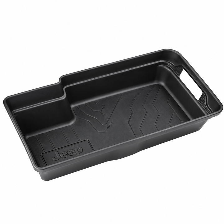 Jeep Wrangler Cargo Tub Liner – Durable Rear Cargo Area Floor Tray
