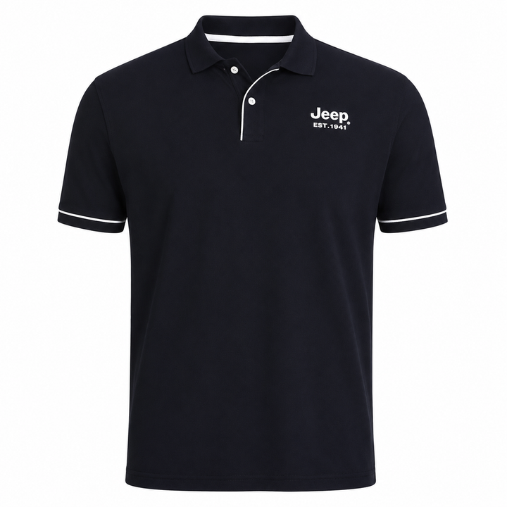 Polo T-Shirt Button Jeep 1941