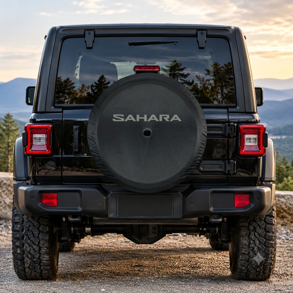 Jeep Wrangler "SAHARA" 32-Inch Spare Tire Cover