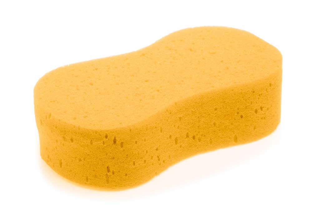 Highly absorbent Jeep sponge for car wash and detailing