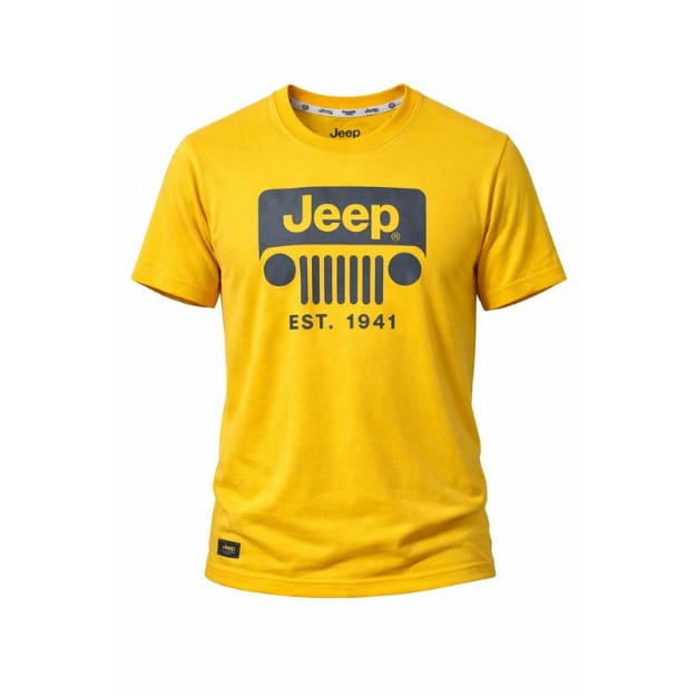 Iconic Print T-Shirt - Yellow