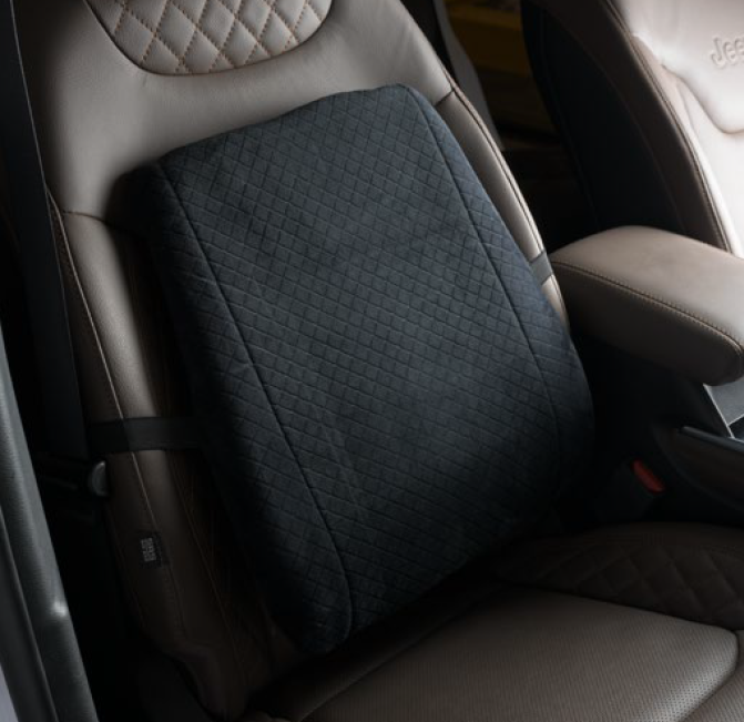 Jeep Lumber Cushion - Suede Black