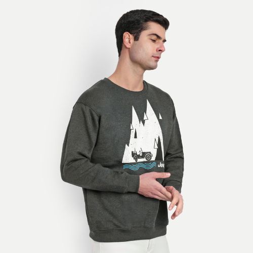 Men Sweatshirt - Dark Grey