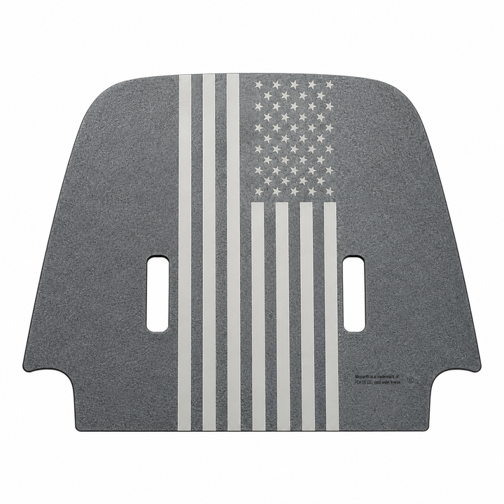 USA Flag Decal for Jeep Wrangler JL (2018+) – American Flag Hood Graphic