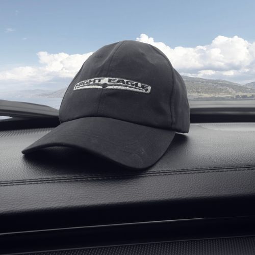 Jeep Night Eagle Black Baseball Cap