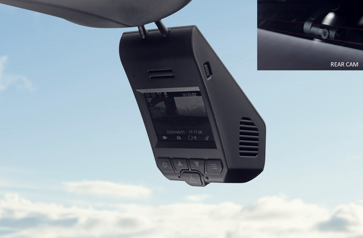 Dual-View Dash Cam – Front & Rear