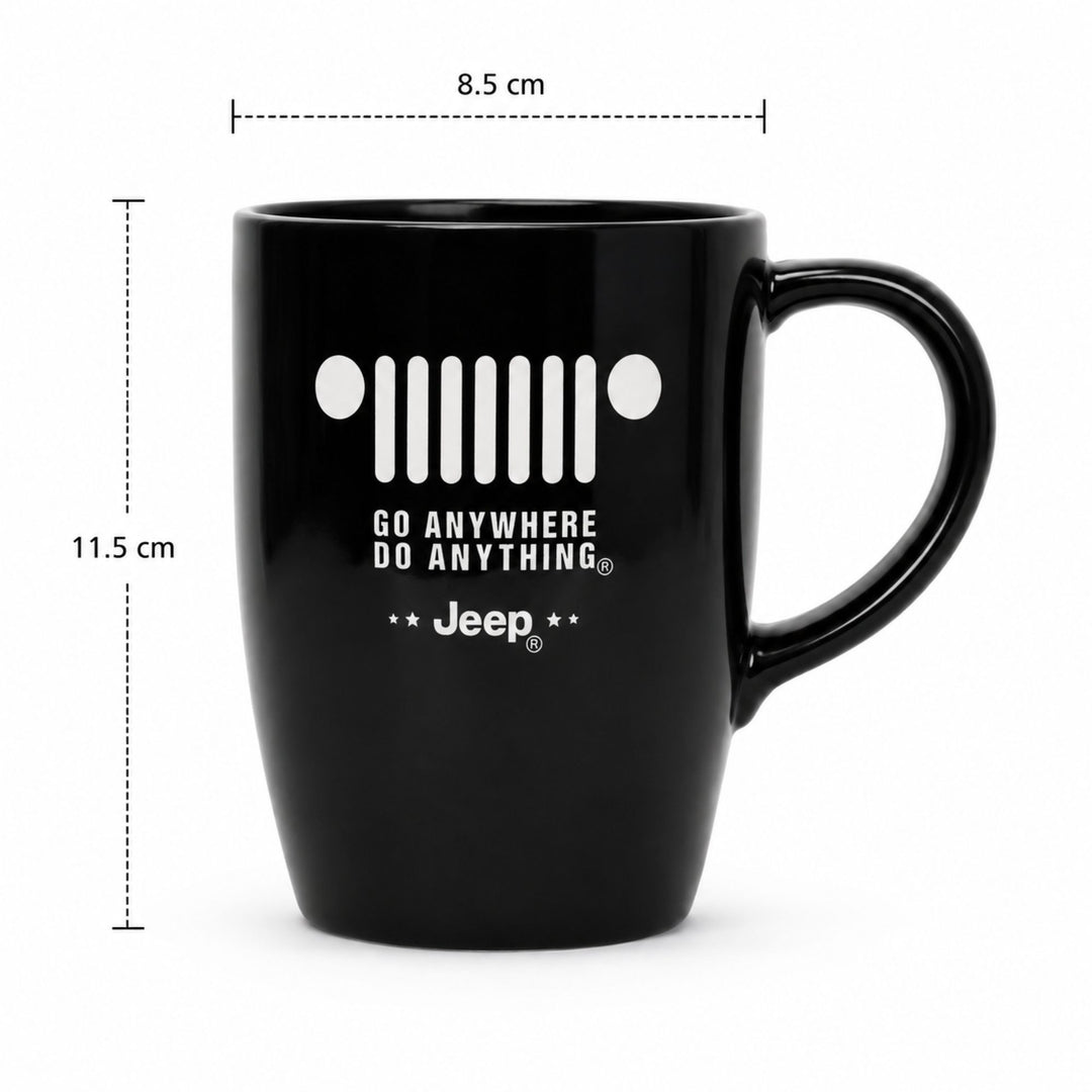Jeep Ceramic Coffee Mug with Official Jeep Branded Gift Box – 300 ml
