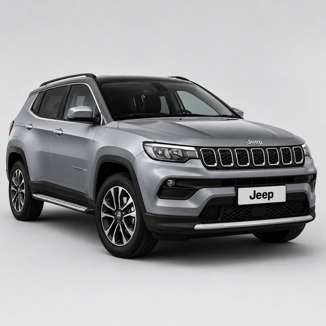 Jeep Side Steps with Anodized Aluminum Tread Plate