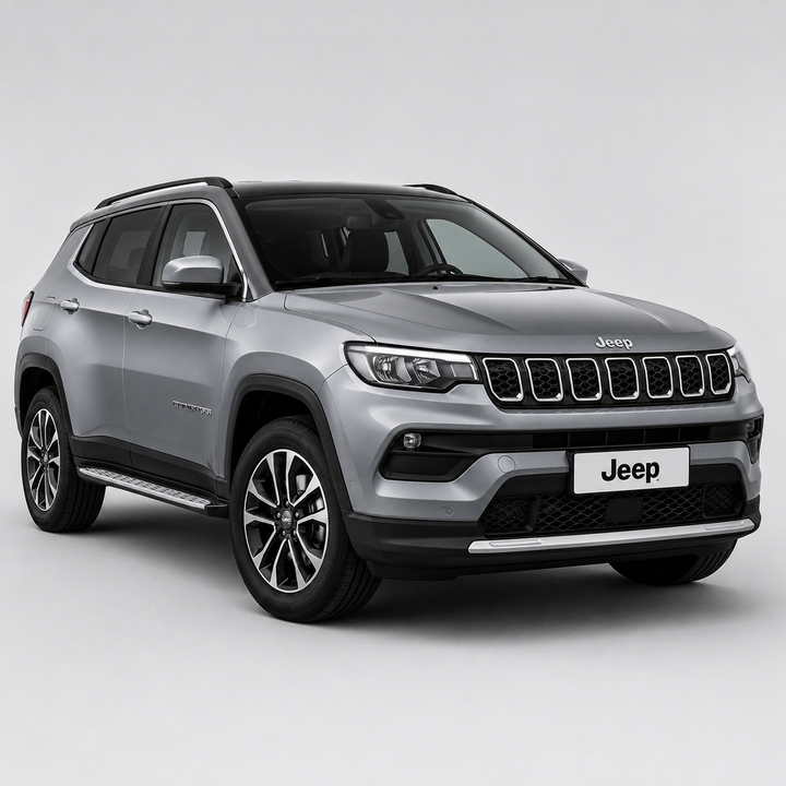 Jeep Side Steps with Anodized Aluminum Tread Plate